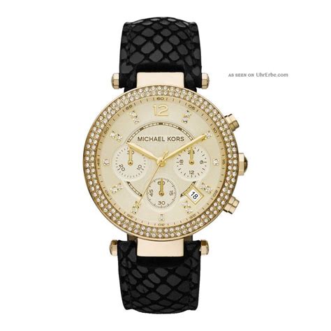 michael kors damenuhr schwarz|michael kors damenuhrn.